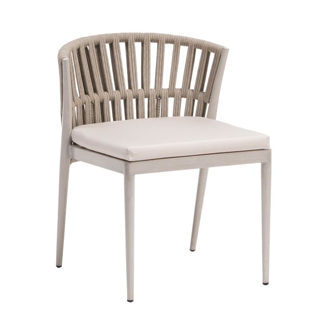 Ratana Lineas Aluminum Dining Side Chair