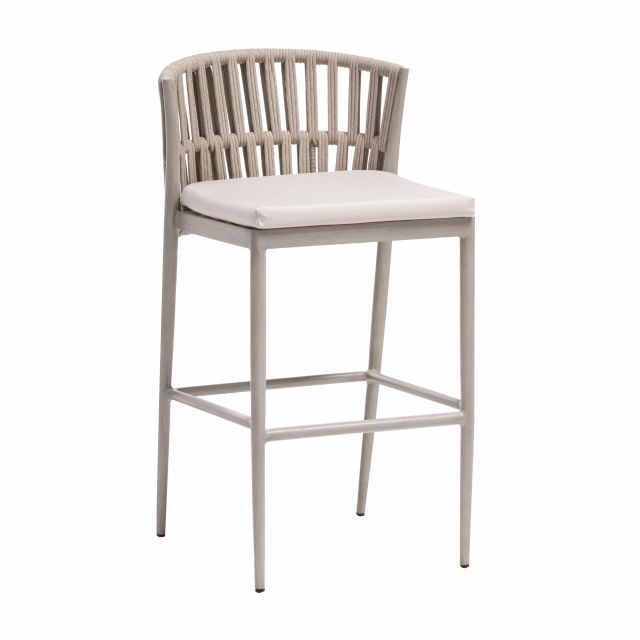 Ratana Lineas Aluminum Bar Side Chair