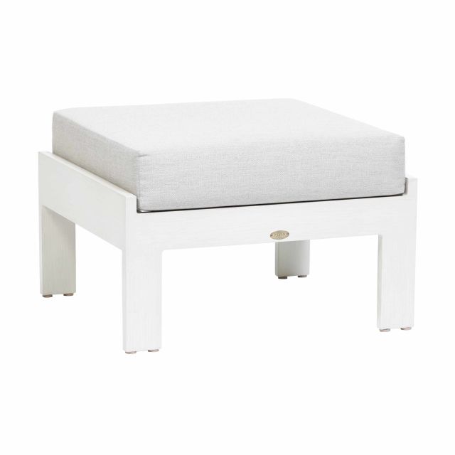 Ratana Park Lane Aluminum Ottoman