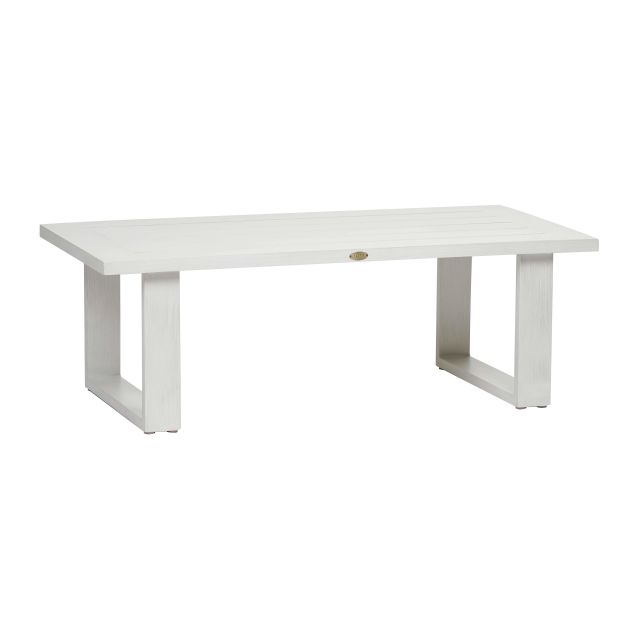 Ratana Park Lane 47" Aluminum Rectangular Coffee Table