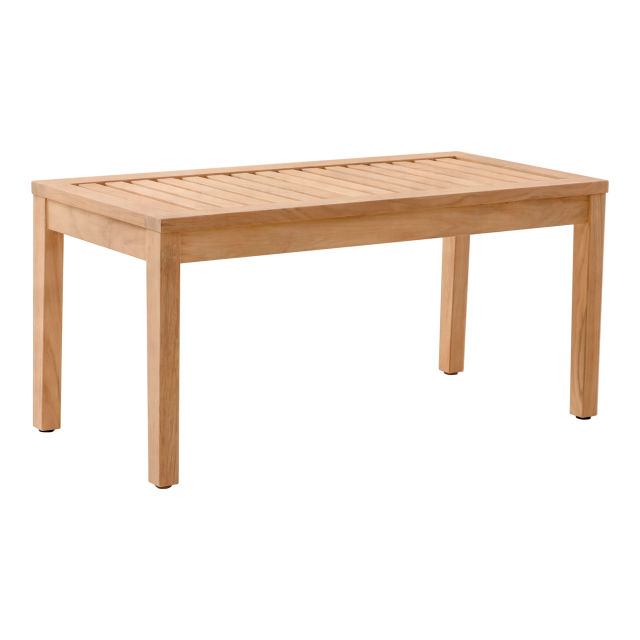 POVL Outdoor Calera 35.5" Backless Teak Bench