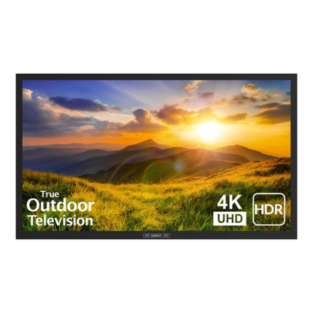 SunBriteTV 55" Signature 2 LED HDR 4K Outdoor TV - Partial Sun