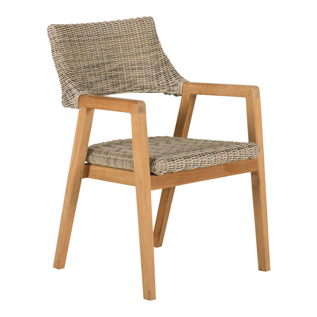 Kingsley Bate Spencer Woven Dining Armchair