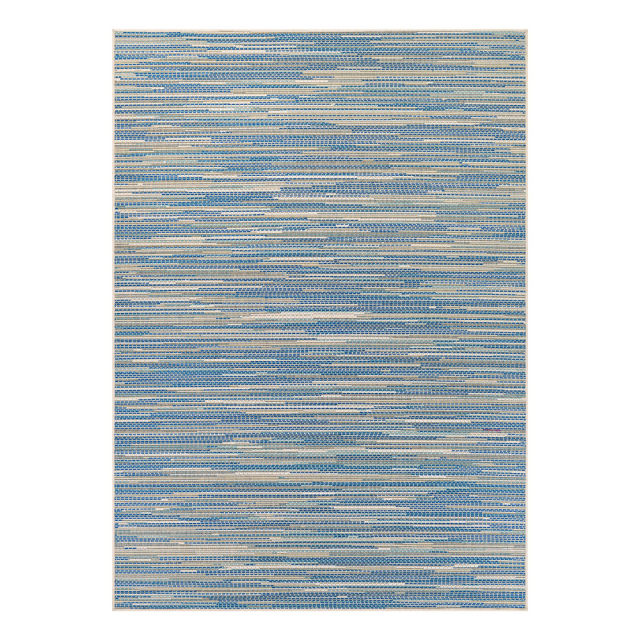 Couristan Monaco Alassio Sand/Azure/Turquoise Indoor/Outdoor Rug