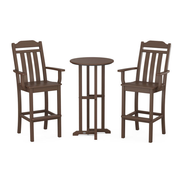 Polywood Country Living 3-Piece Farmhouse Bar Set