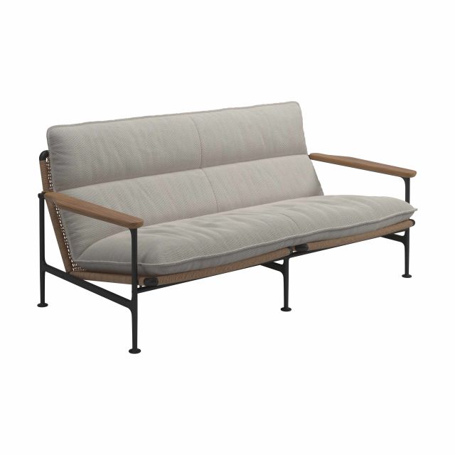 Gloster Zenith Aluminum Love Seat