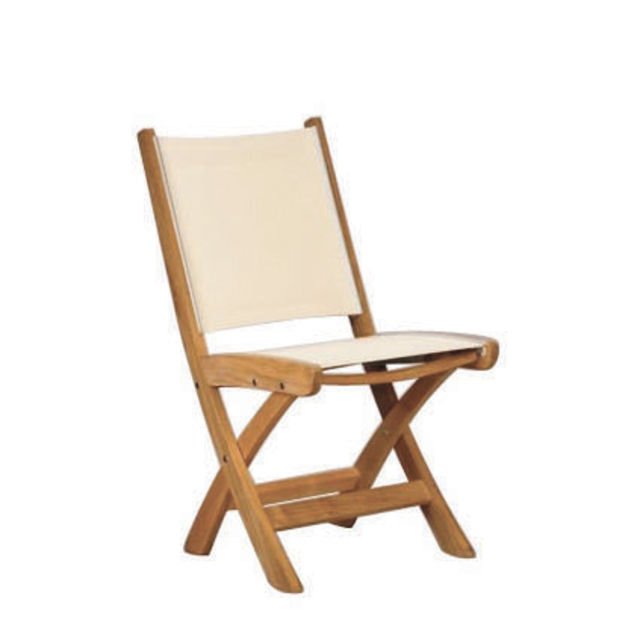 Kingsley Bate St. Tropez Folding Sling Dining Side Chair