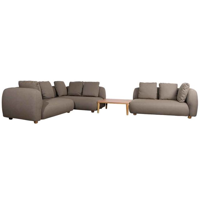 Cane-line Capture 4-Piece Outdoor Sectional Set