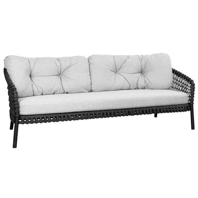 Cane-line Ocean Soft Rope Large 3-Seater Sofa