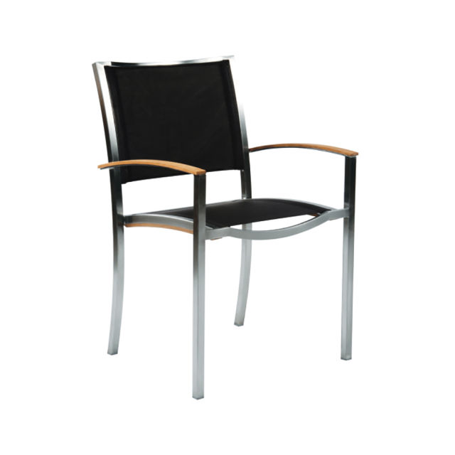 Kingsley Bate Tiburon Stacking Sling Dining Armchair