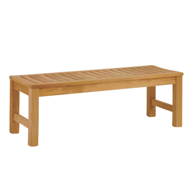 Kingsley Bate Waverley 72" Backless Teak Bench