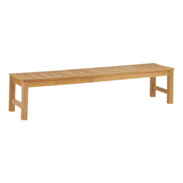 Kingsley Bate Waverley 72" Backless Teak Bench