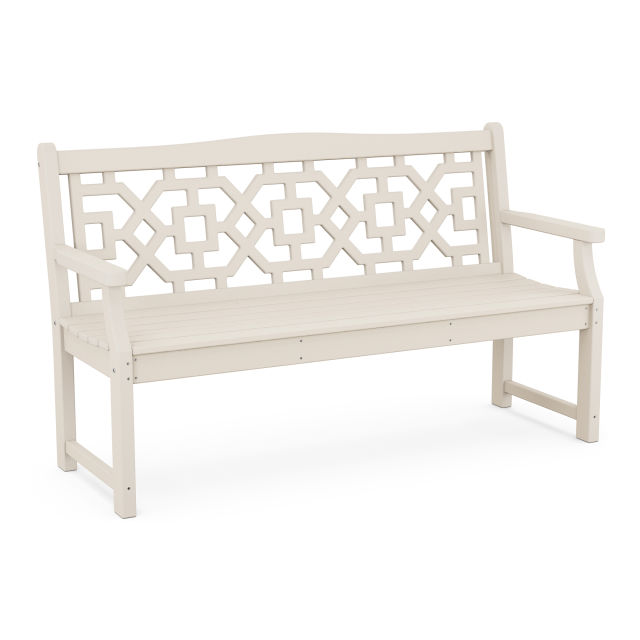 Polywood Chinoiserie 60” Garden Bench