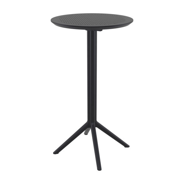 Compamia Sky 24" Resin Folding Round Bar Table