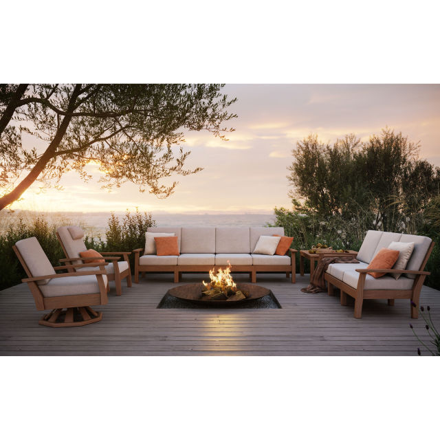 Barlow Tyrie Haven 10-Piece Conversational Outdoor Lounging Set