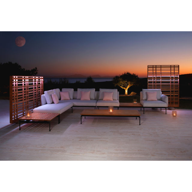 Barlow Tyrie Layout 7-Piece Outdoor Sectional Set