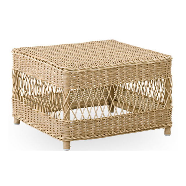 Sika Design Georgia Garden Anna 24" Woven Square Side Table