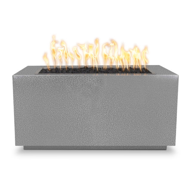 The Outdoor Plus Pismo 84" Rectangular Steel Gas Fire Pit w/ Hidden Tank