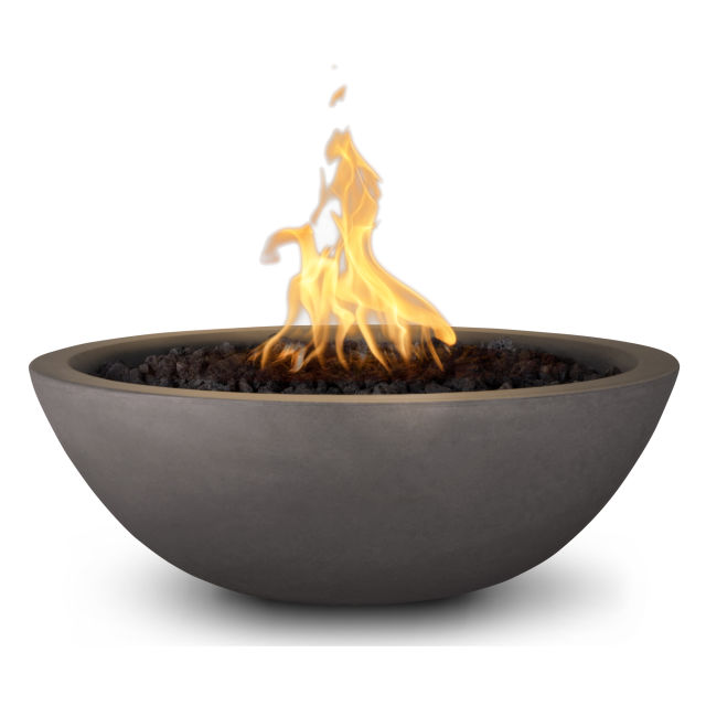 The Outdoor Plus Sedona 60" Round Concrete Gas Fire Bowl