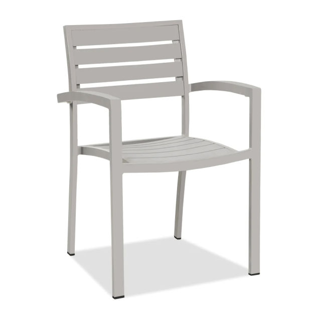 Kannoa Saint Barts Aluminum Dining Armchair