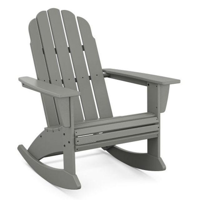 Polywood Vineyard Curveback Adirondack Rocking Chair