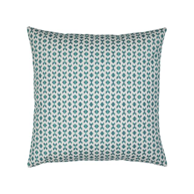 Elaine Smith 20" x 20" Alcazar Sea Green Sunbrella Outdoor Pillow