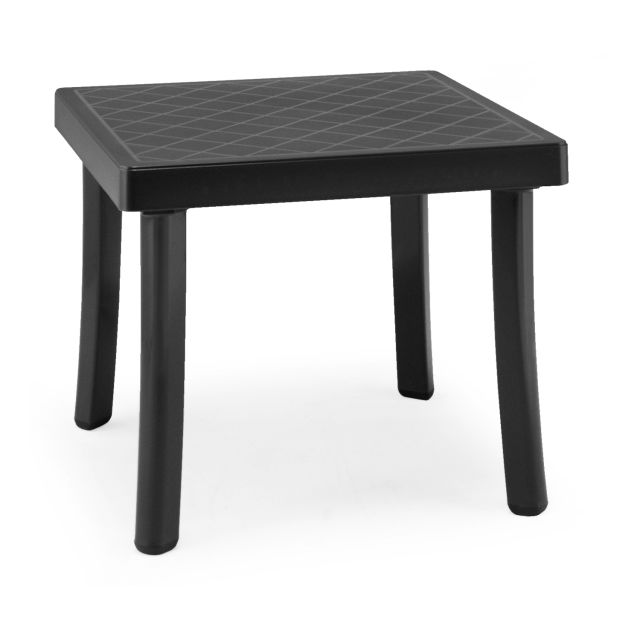 Nardi Rodi 18" Resin Square Side Table - Set of 7
