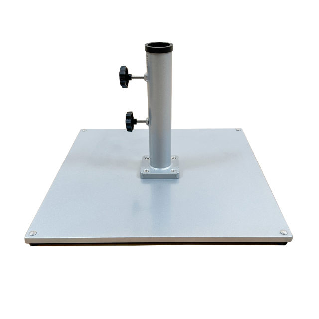 Galtech Square 60 lb. Steel Plate Umbrella Base