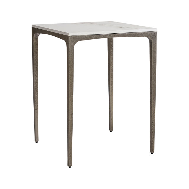 Bernhardt Exteriors Caprera 18" Stone Square Side Table