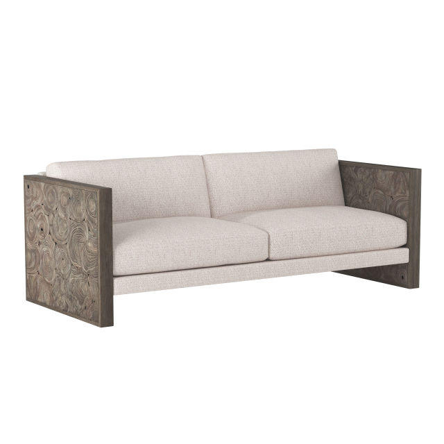 Bernhardt Exteriors Madura Carbonized Teak Sofa