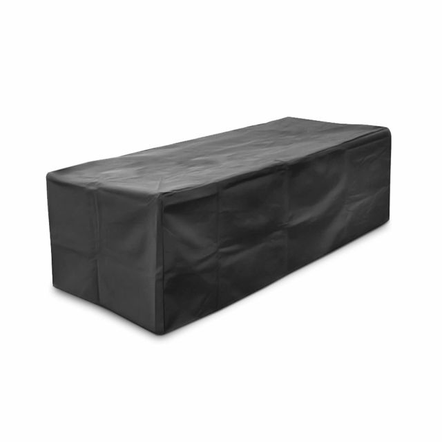 The Outdoor Plus 120" X 28" & 24" Height Rectangular Fire Pit Protective Cover