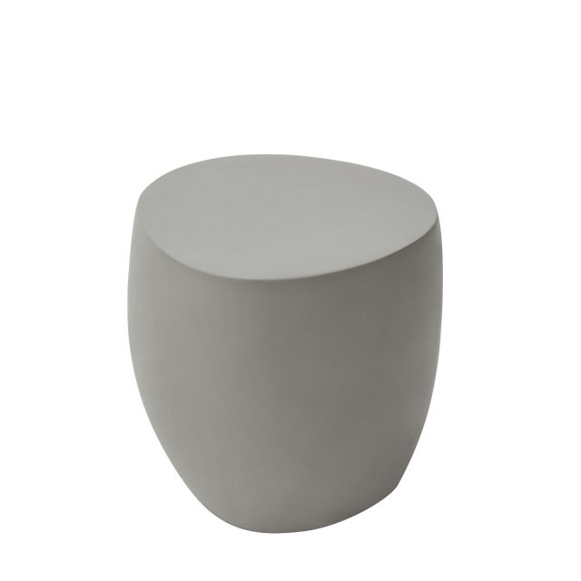 Elementi Home Ikaria 19" GFRC Cobble Side Table