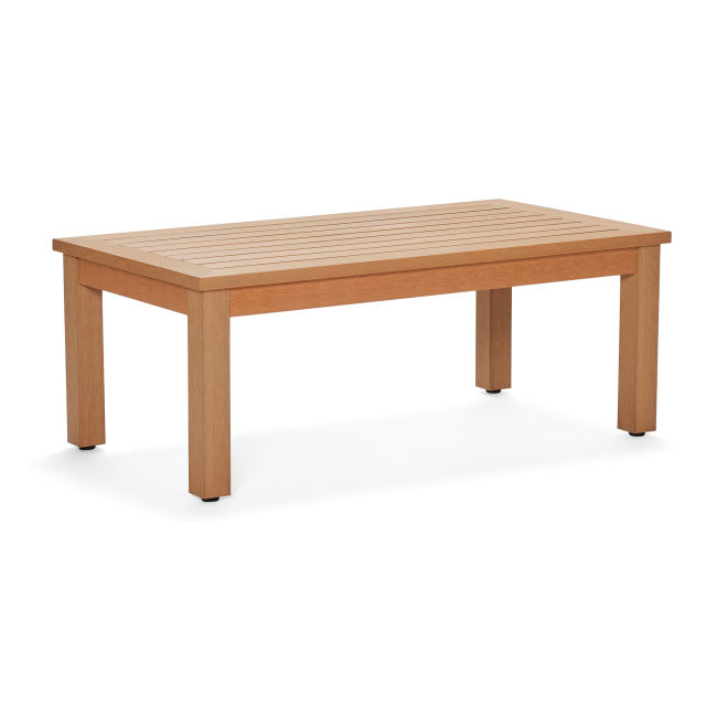 Woodard Sierra 44" Nexteak Rectangular Coffee Table