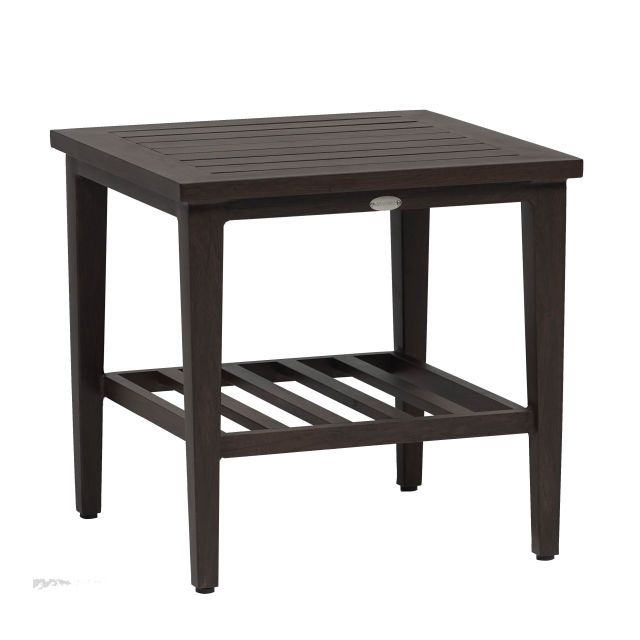 Ratana Biltmore 23" Aluminum Square End Table