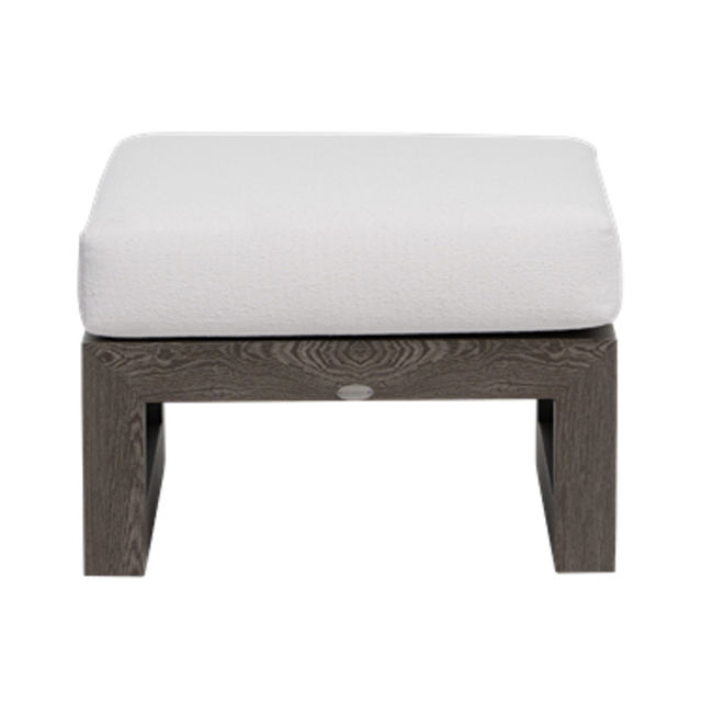 Ratana Milano Aluminum Ottoman