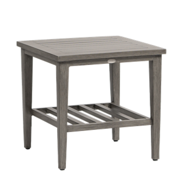 Ratana Cabo San Lucas 23" Aluminum Square End Table