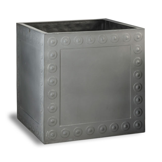 Capital Garden Cromwell 24" Square Fiberglass Box Planter