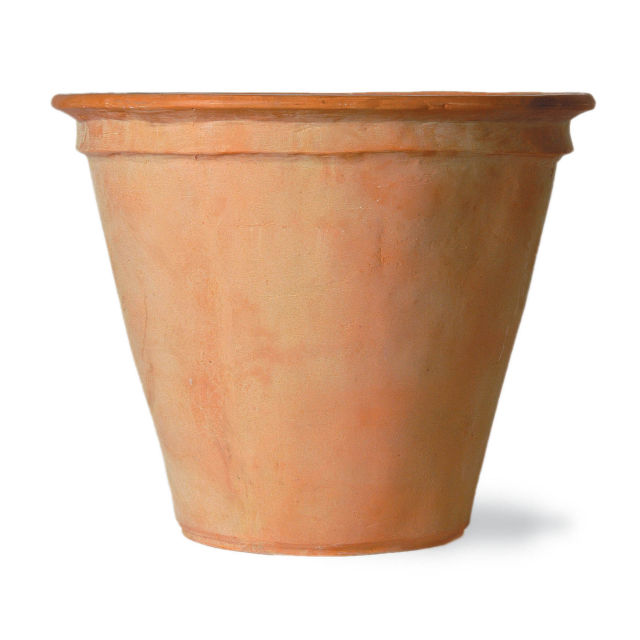 Capital Garden Plain 18" Round Fiberglass Planter Pot