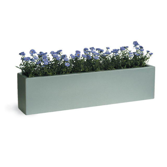 Capital Garden Geo 8" x 39" Rectangular Fiberglass Window Planter