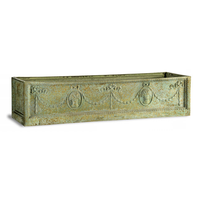 Capital Garden Wheatsheaf 11" x 36" Rectangular Fiberglass Window Planter