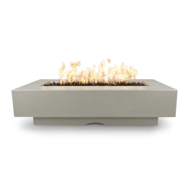 The Outdoor Plus Del Mar 60" Rectangular Concrete Gas Fire Pit