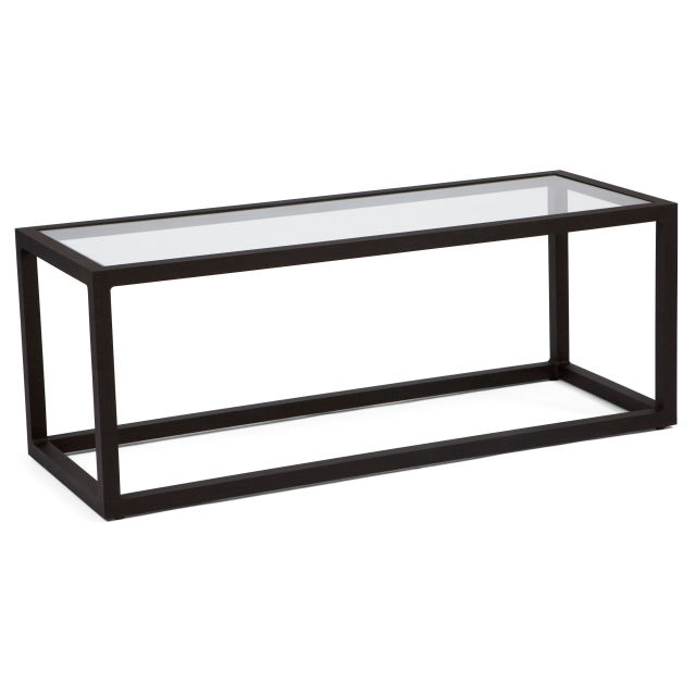 Woodard Salona 43" Aluminum Rectangular Coffee Table