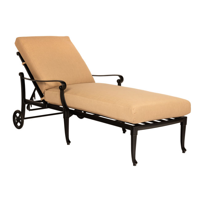 Woodard Wiltshire Aluminum Chaise Lounge Chair