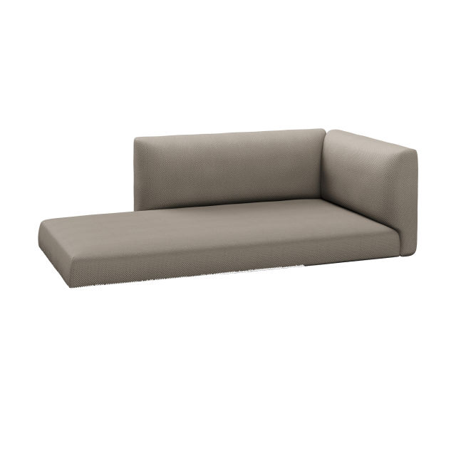 Gloster Maya Left/Right Chaise Outdoor Sectional Unit Replacement Cushion Set