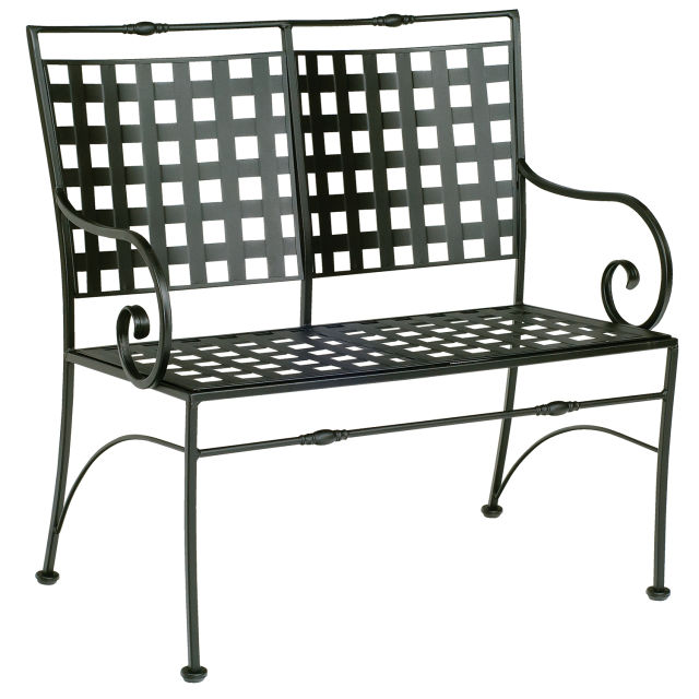 Woodard Sheffield 38" Iron Bench