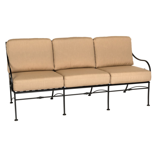 Woodard Sheffield Iron Sofa