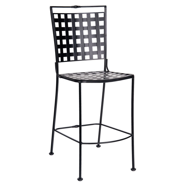 Woodard Sheffield Iron Bar Side Chair