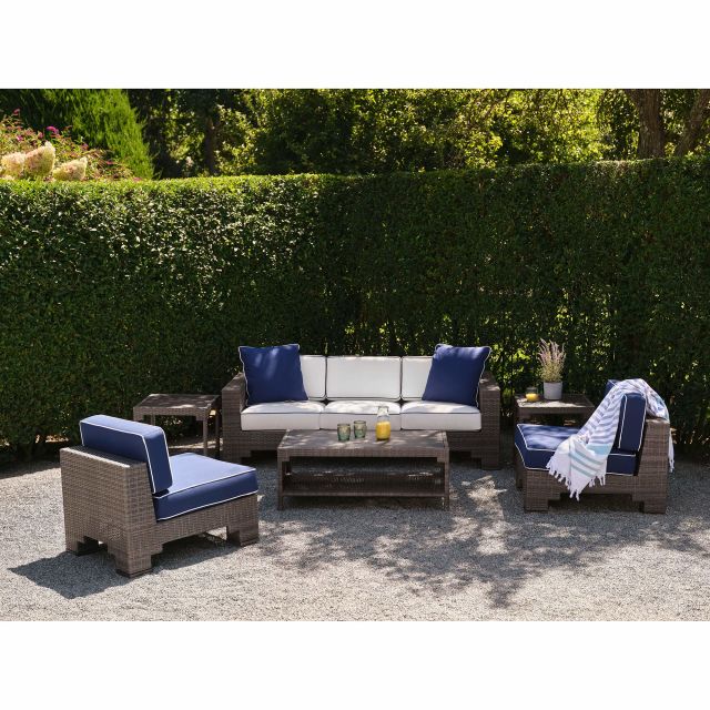 Woodard Lorenzo 6-Piece Outdoor Lounging Set