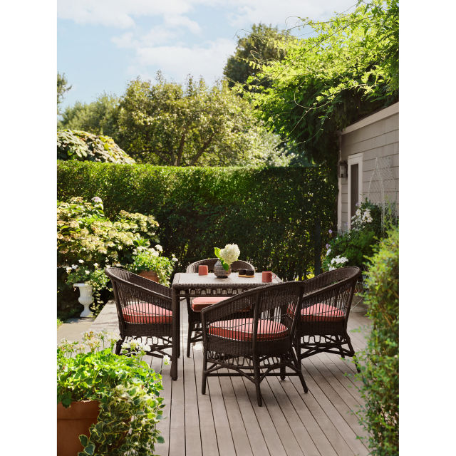 Woodard San Michele 5-Piece Square Patio Dining Set