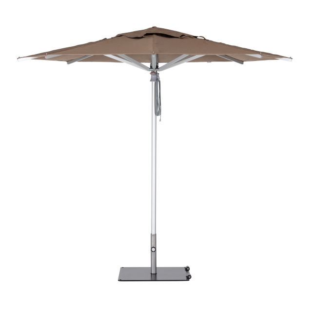 Woodline Shade Solutions Pacific 11.5' Round Aluminum Patio Umbrella